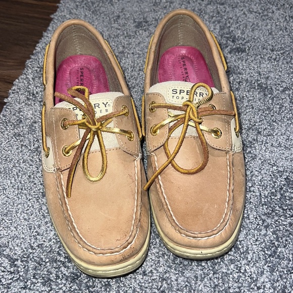 Worn once, Sperry Topsider boat shoes - Picture 1 of 6